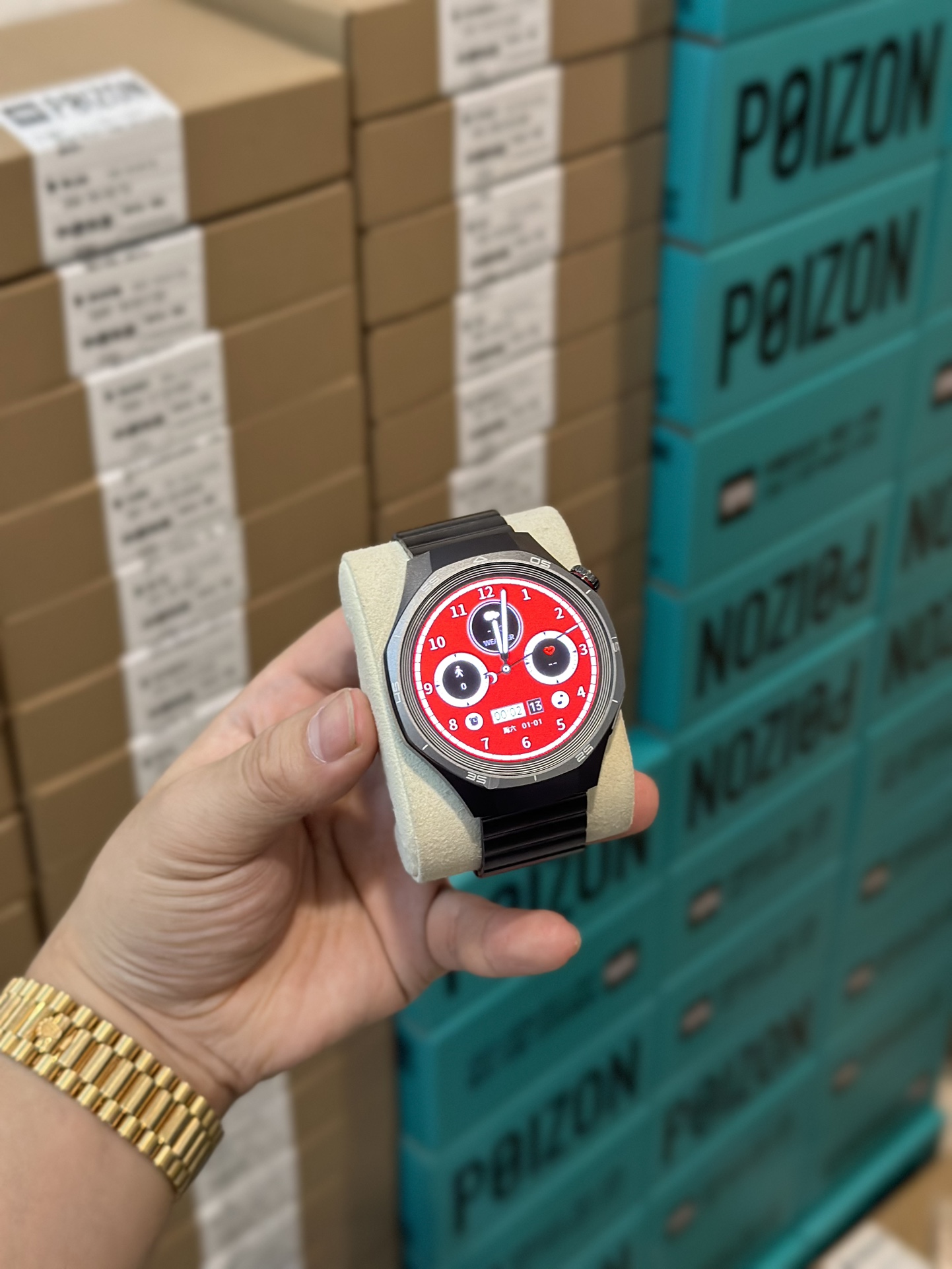 黑色发货实拍‼️ 华为GT5Pro手表 唯一正确版 认准ln出品 带原装华为盒子 最高版本