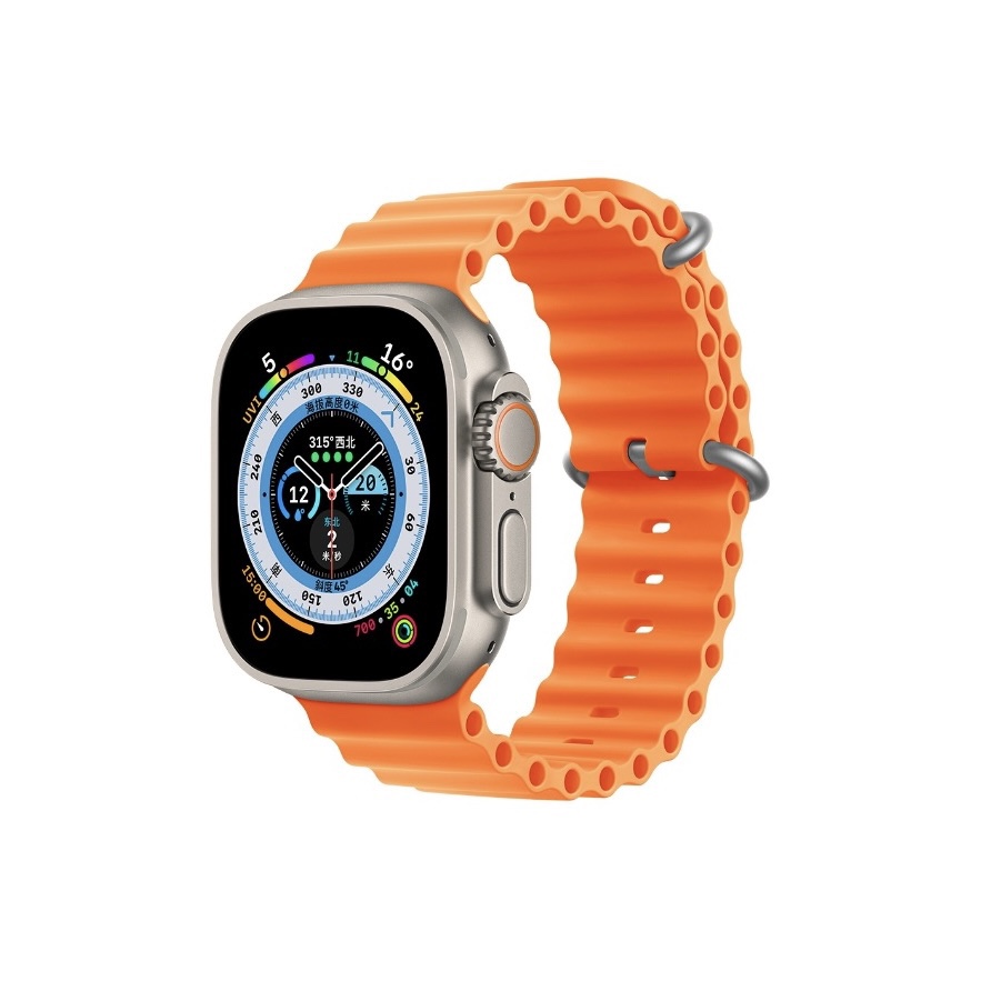 双色出货‼️💰320 苹果AppleWatch Ultra2 蜂窝插卡版 黑色 原色 2种表盘都有货 默认赠送2条表