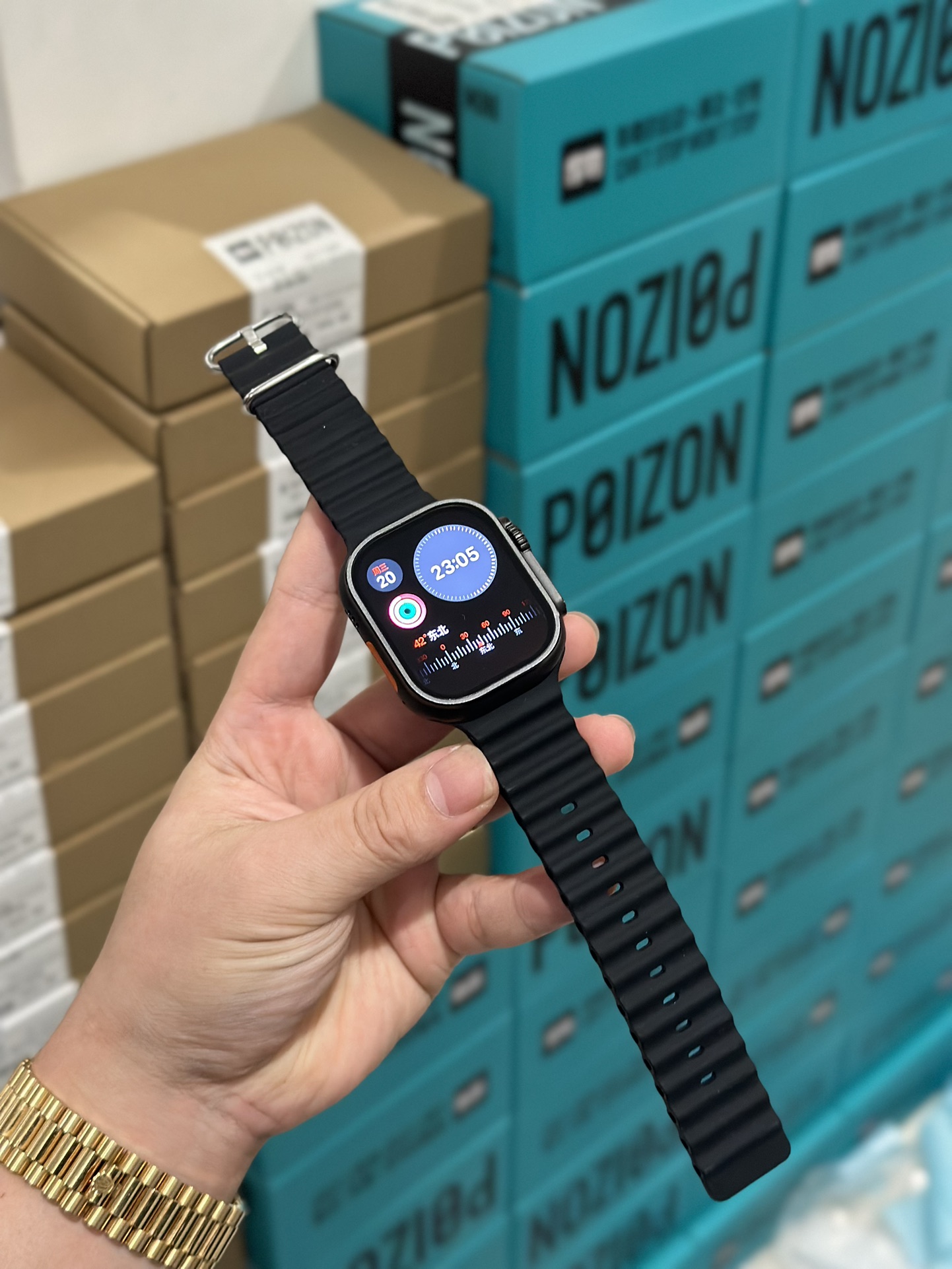 发货实物拍摄 苹果ultra2代 插卡版本