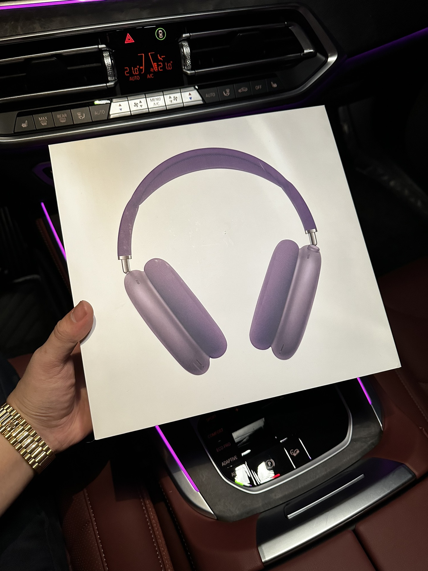 紫色实拍💰400 ln毒版 苹果AirPodsMax二代耳机 全网最高版本 45db真实降噪/通透