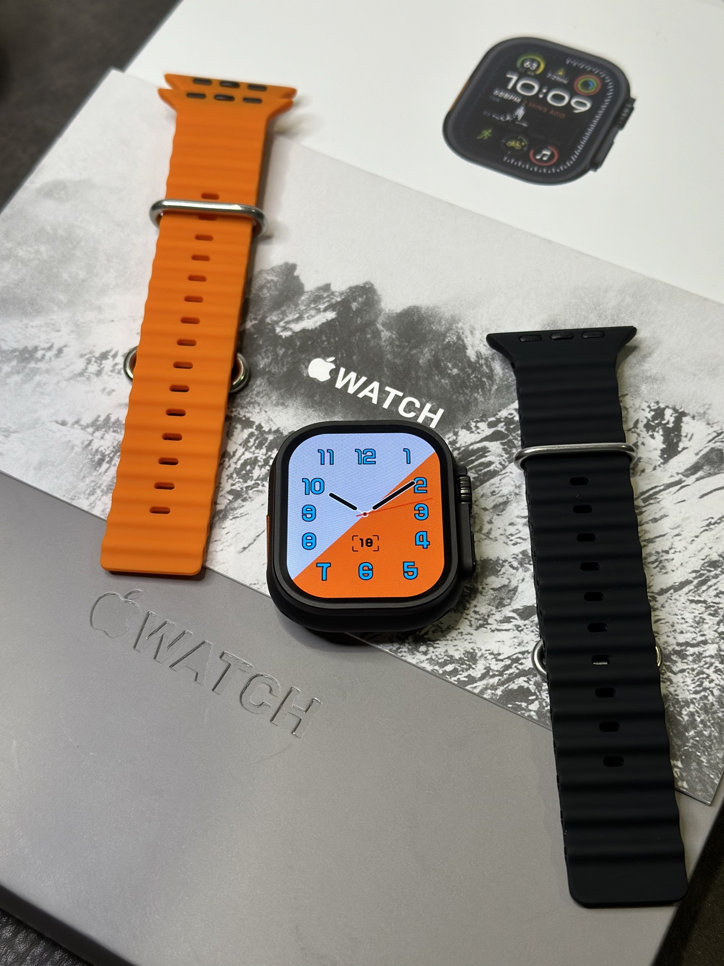 出厂批发价💰320 苹果AppleWatch Ultra2 蜂窝插卡版 赠送图中2条表带 可挑选其他款式表带