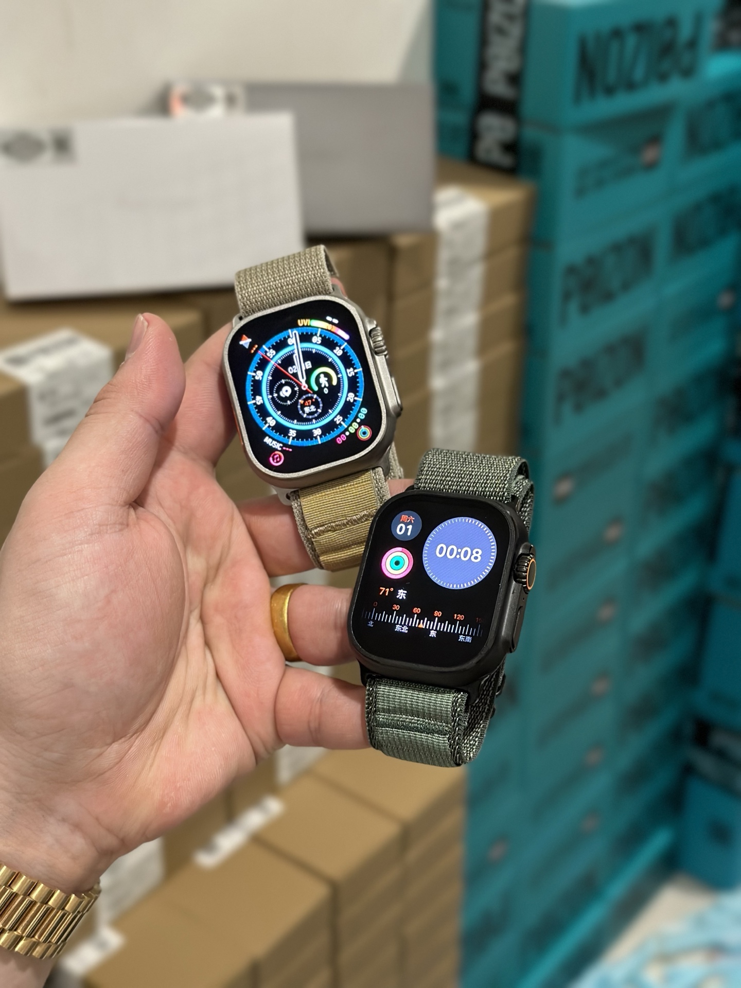 发货实拍✈️ ln毒版 苹果AppleWatch Ultra2 报货赠送专用小毒盒/代发也有配毒盒
