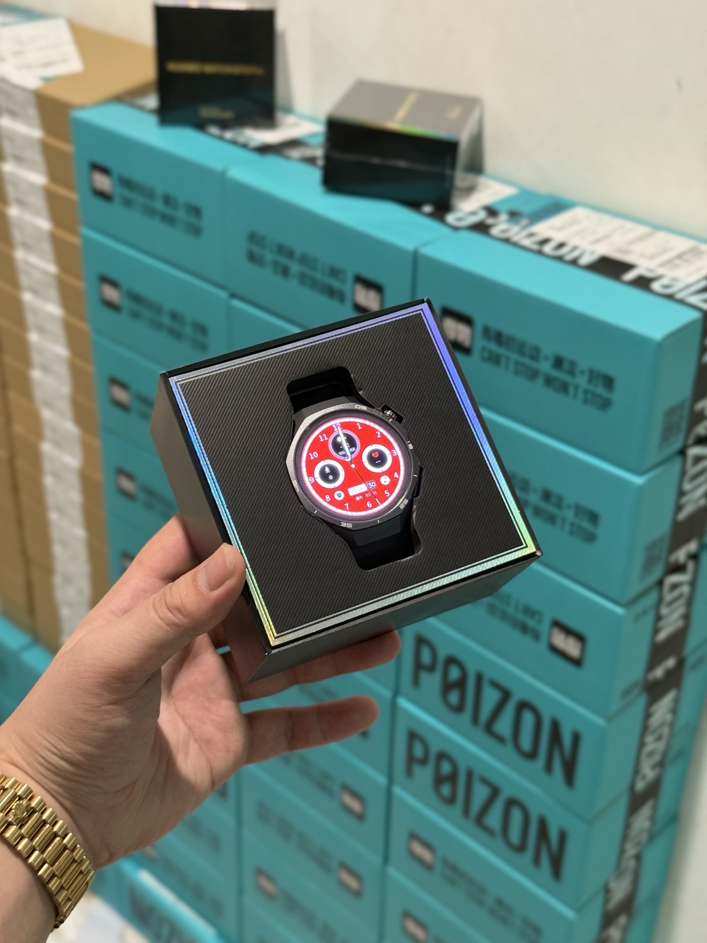 官网在售2个配色 华为HUAWEI GT5Pro蓝牙手表 黑色 银色现货 赠送图中3条表带‼️