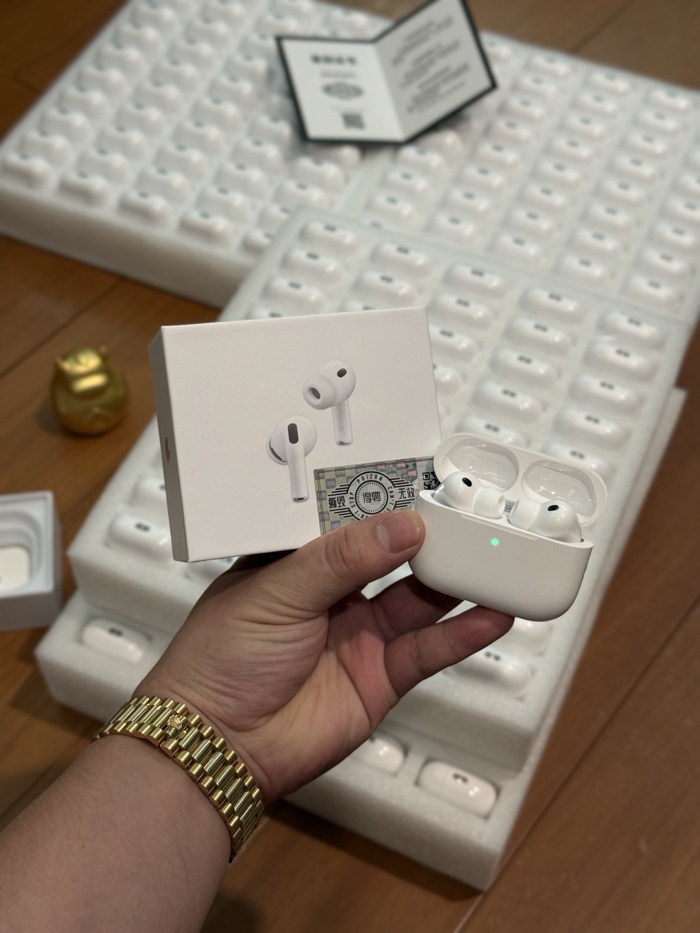 出厂批发价💰200 ln毒版 AirPodsPro3 苹果新五代耳机 支持任何软件查防伪 序列号官网可查✔️