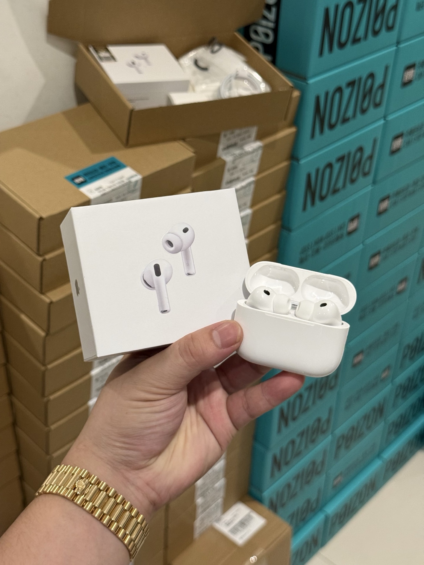 发货实拍✈️ 苹果AirPodsPro3 耳机 音质降噪非常给力 质量很OK