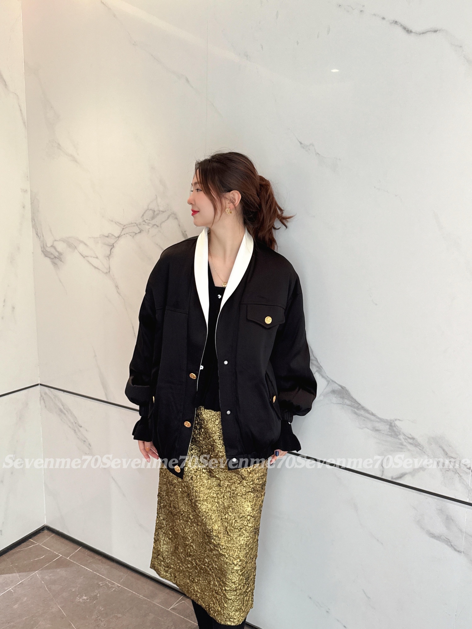 路易威登 Louis Vuitton 高定典藏名品高定成衣时装外套连衣裙衬衫T恤 #12E344AC 9