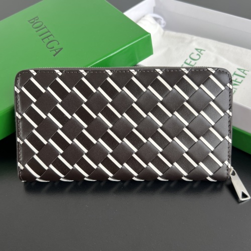 Bottega Veneta Men's Woven Leather Zip Around Wallet 1 Bottega Veneta Men's Woven Leather Zip Around Wallet