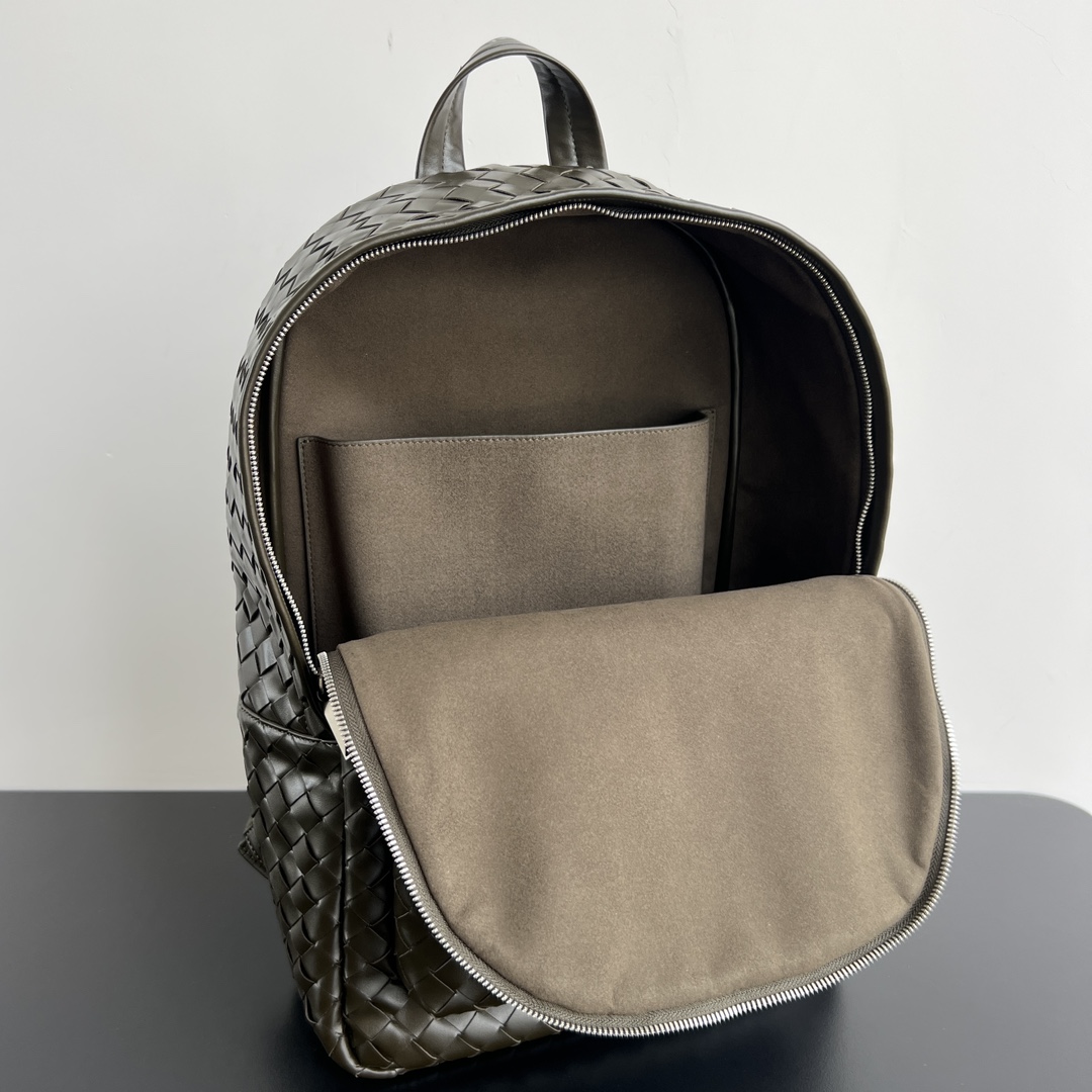 Bottega Veneta 730732 Olive Green Intrecciato 46x30x14cm everyday