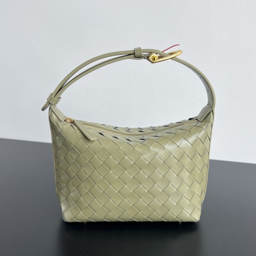 Bottega Veneta Wallace Hobo Bag, Snake Edition, Woven Leather, Olive Green 1 Bottega Veneta Wallace Hobo Bag, Snake Edition, Woven Leather, Olive Green