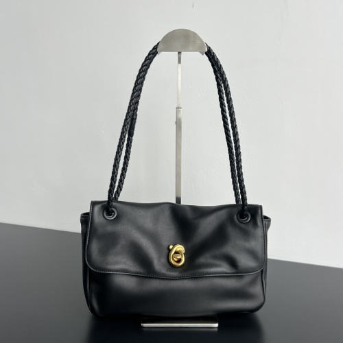 BV Madison Shoulder Bag, Smooth Leather, Lightweight, Adjustable Braided Strap 1 BV Madison Shoulder Bag, Smooth Leather, Lightweight, Adjustable Braided Strap
