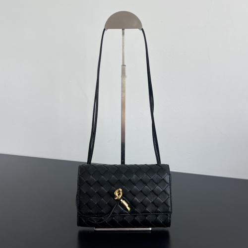 Bottega Veneta Andiamo Mini Crossbody Bag in Black Intrecciato Leather 1 Bottega Veneta Andiamo Mini Crossbody Bag in Black Intrecciato Leather