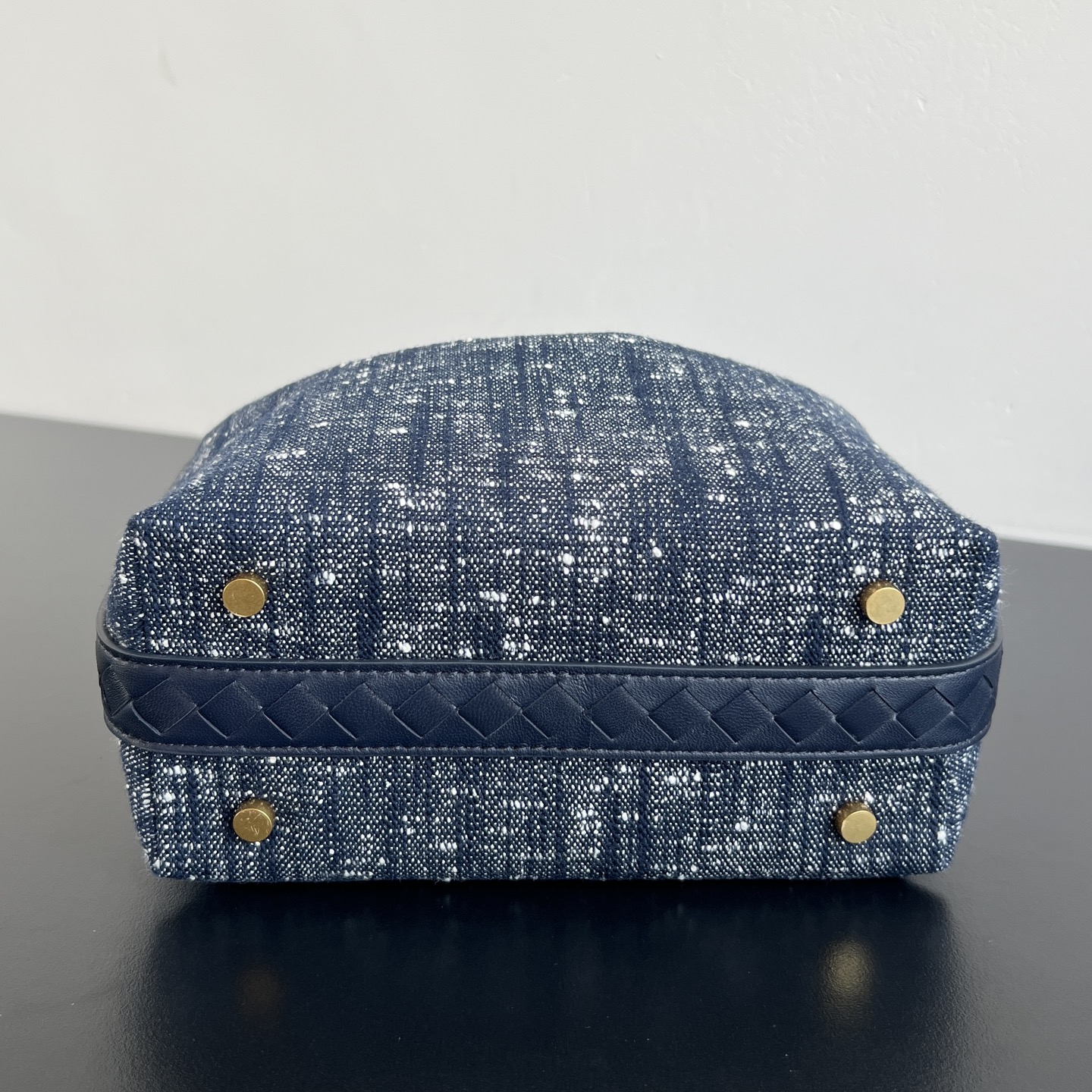Сумка Bottega Veneta Wallace из джинсовой ткани