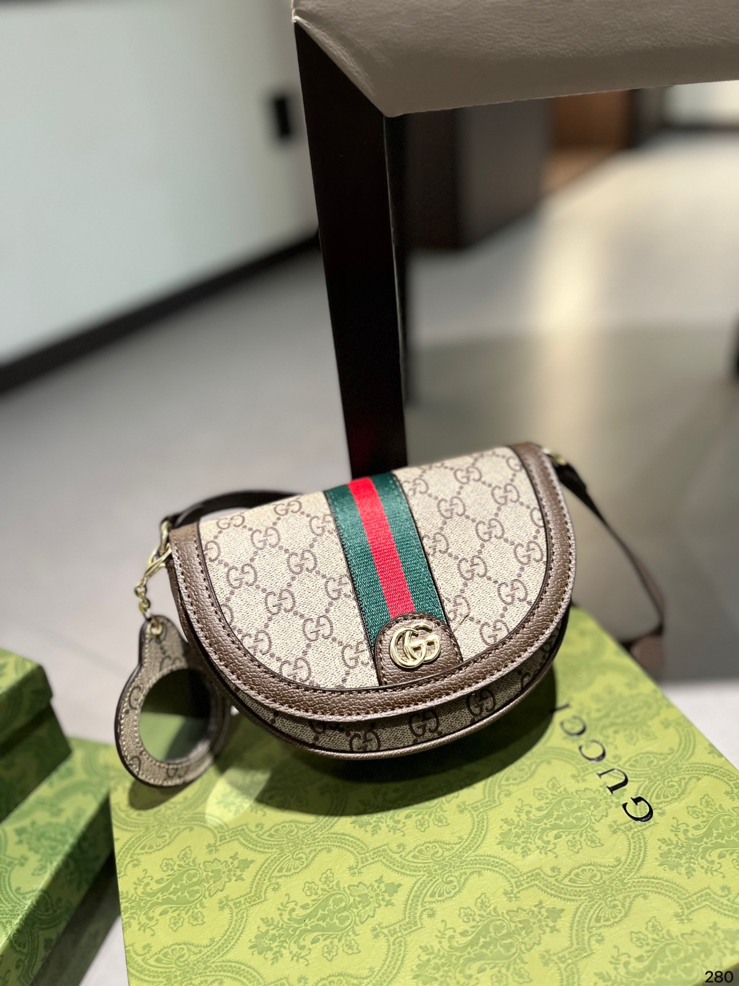 Gucci Ophidia Zielony Czerwony Vintage