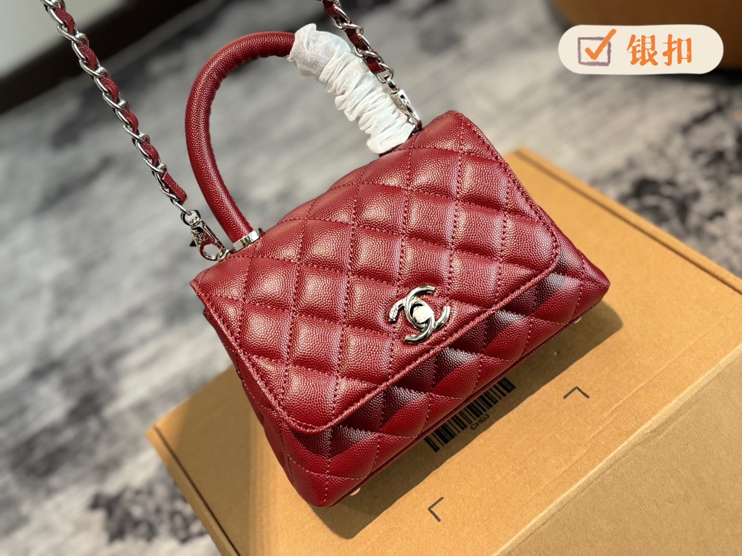 שאנל Chanel Classic Flap Bag תיקים תיקי כתף וצד נשים חומר זהב קווייד אופנה