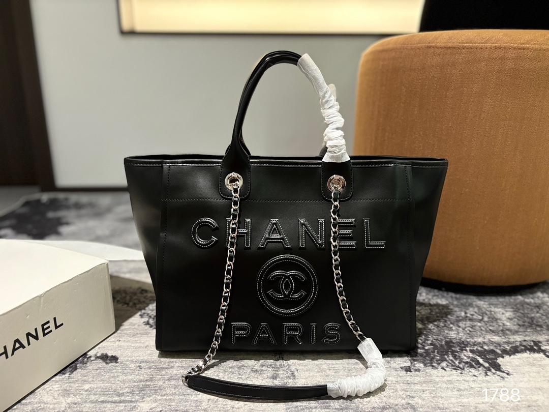 Chanel Taschen Handtaschen Tragetaschen Rindsleder Strand