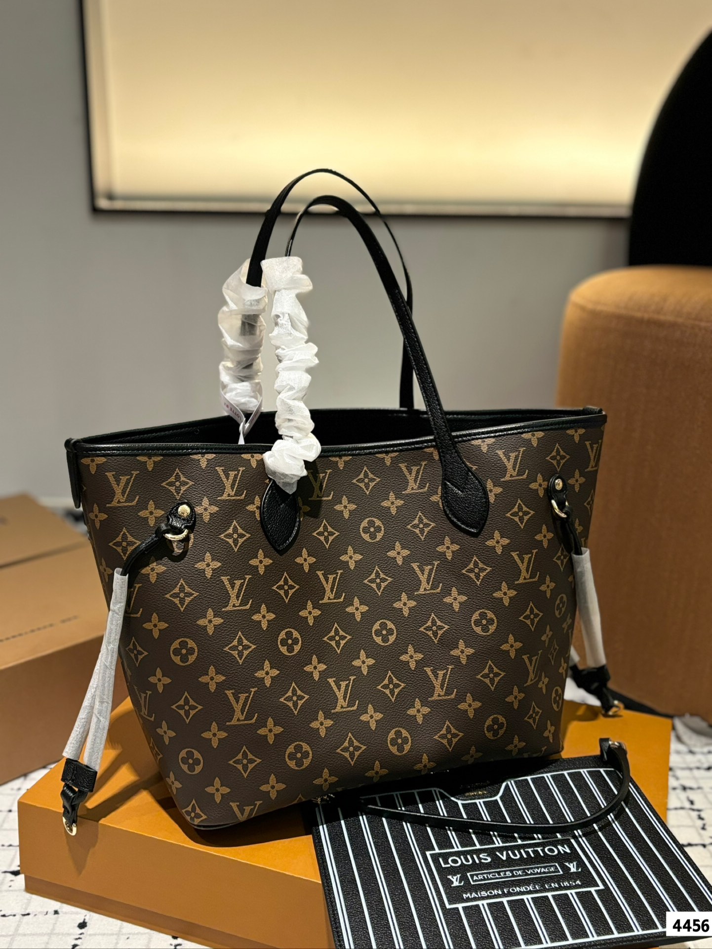 לואי ויטון LV Neverfull תיקים תיקי יד תיקי טוט