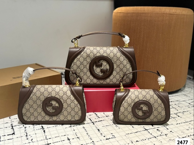 Gucci Blondie Handbag With Folding Box, Large, Medium, and Small Sizes 1 Gucci Blondie Handbag With Folding Box, Large, Medium, and Small Sizes