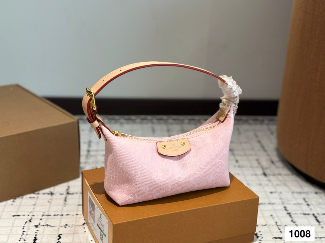 LV New Denim Lunchbox Bag