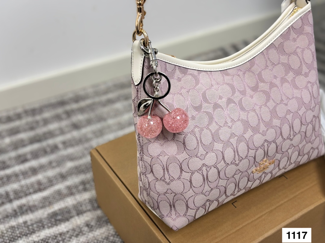 Coach Women's Signature Coated Canvas Hobo Bag with Chain Strap 20 i1755791674 1340 1