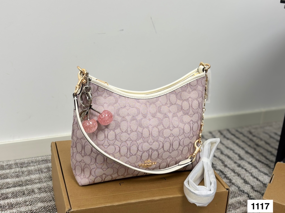 Coach Women's Signature Coated Canvas Hobo Bag with Chain Strap 17 i1755791674 285 2