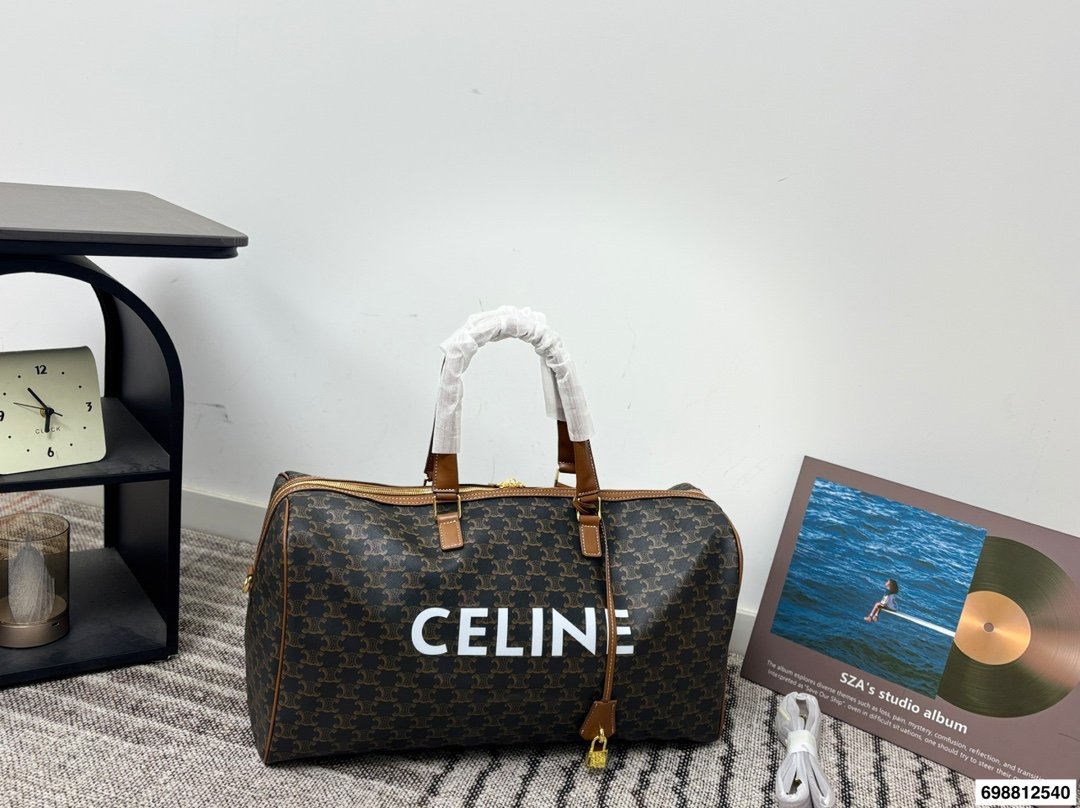 P255 Without Box ️ Size 50 27 | Celine Presbyopic Travel Bag | Stable And Elegant, Fashionable And Elegant | Fashionable Atmosphere, Full Of Unique Charm | Classic Style, Never Out Of Date, Allowing You To Exude Confidence At Any Time