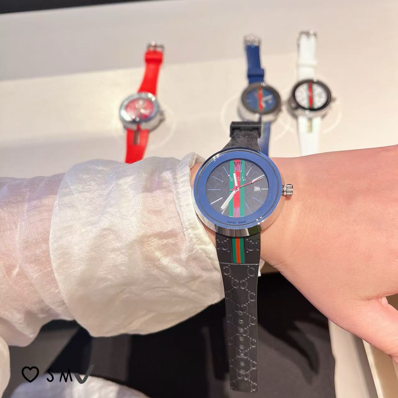 Gucci Dive Watch with Silicone Band Unisex Quartz Movement Casual Style 7 i1739248159242 9679 0 6