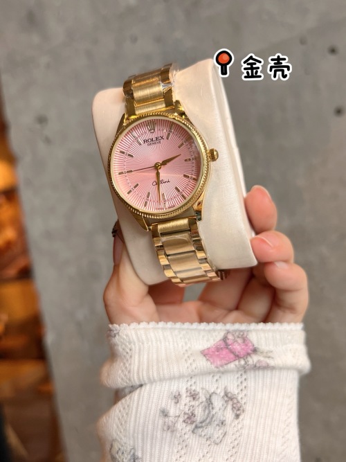 Rolex Cellini Women's Watch Rose Gold Automatic Pink Dial 34mm 1 Rolex Cellini Women's Watch Rose Gold Automatic Pink Dial 34mm
