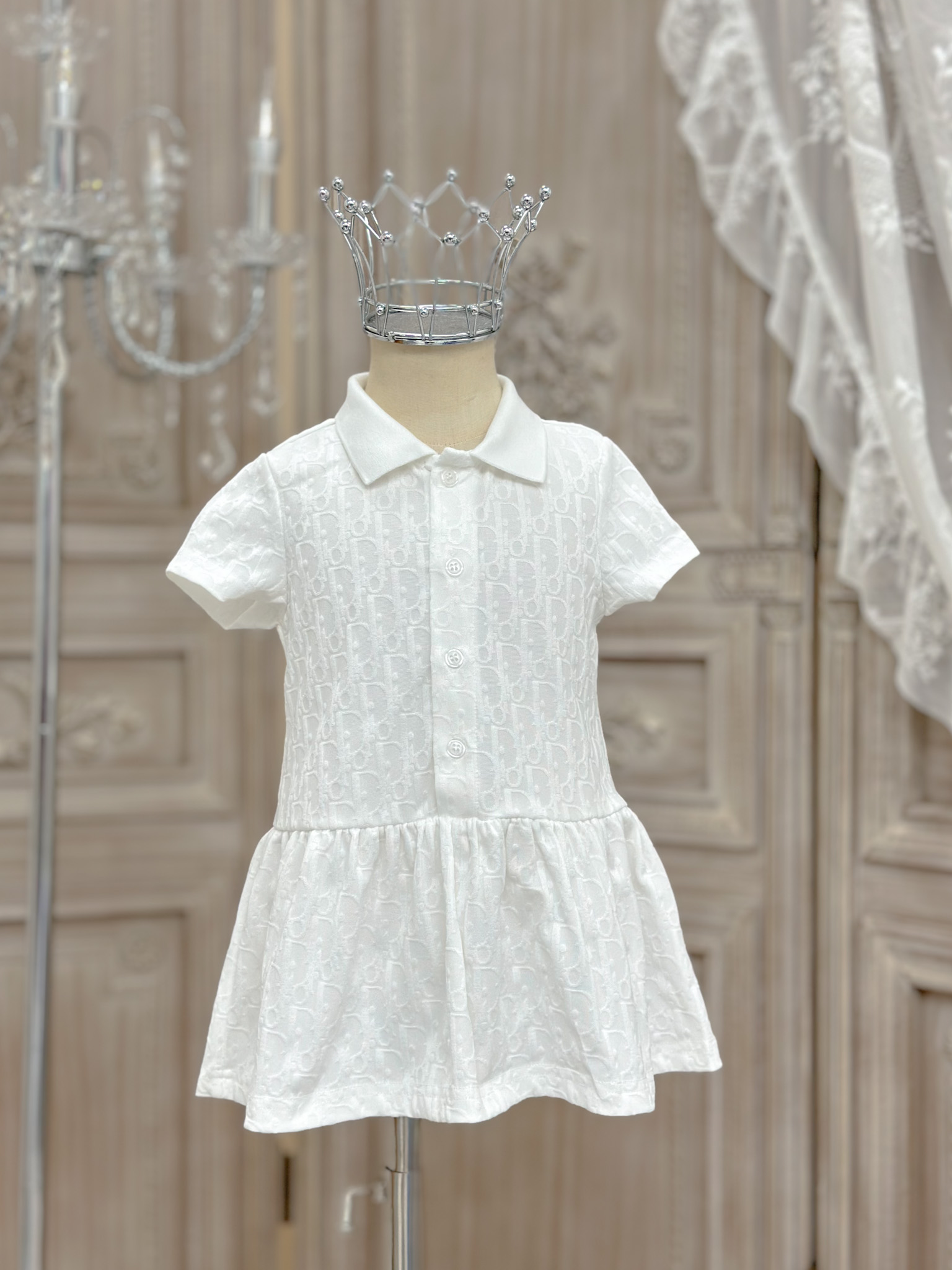 ❤️Mucho sin menos ③ envío el mismo día @128 ropa infantil de alta gama 2025 nuevo vestido de verano Dior 👗～ el vestido…
