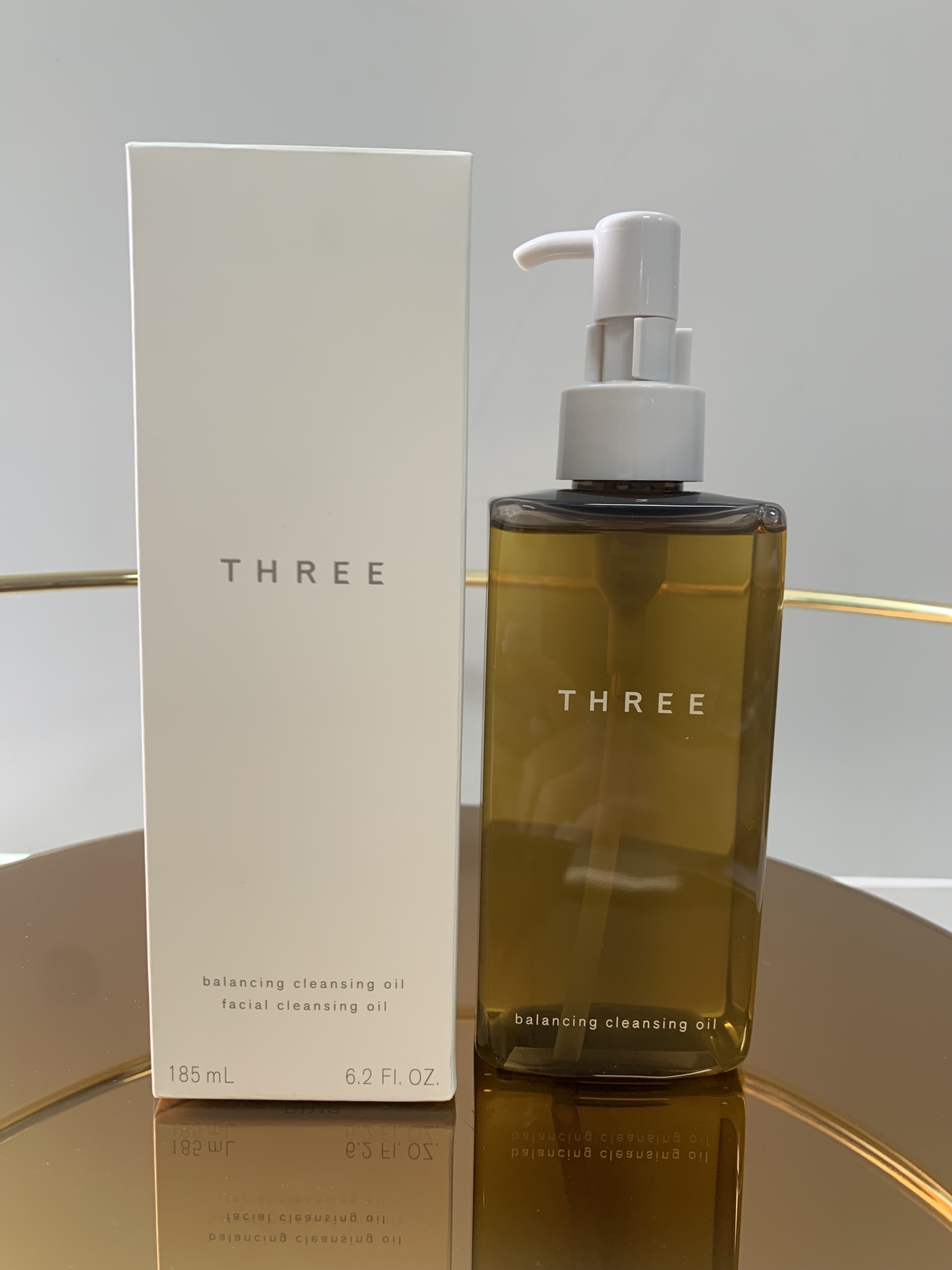 Aceite desmaquillante THREE 24 tipos 185ml! Después de la actualización, contiene un 93% de ingredientes naturales, cua…