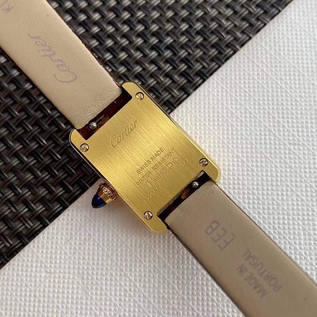 Cartier Tank Mini Ladies Watch,WGTA0212,24mm,Gold Case,Brown Leather Strap 9 i1749032338 8468 0