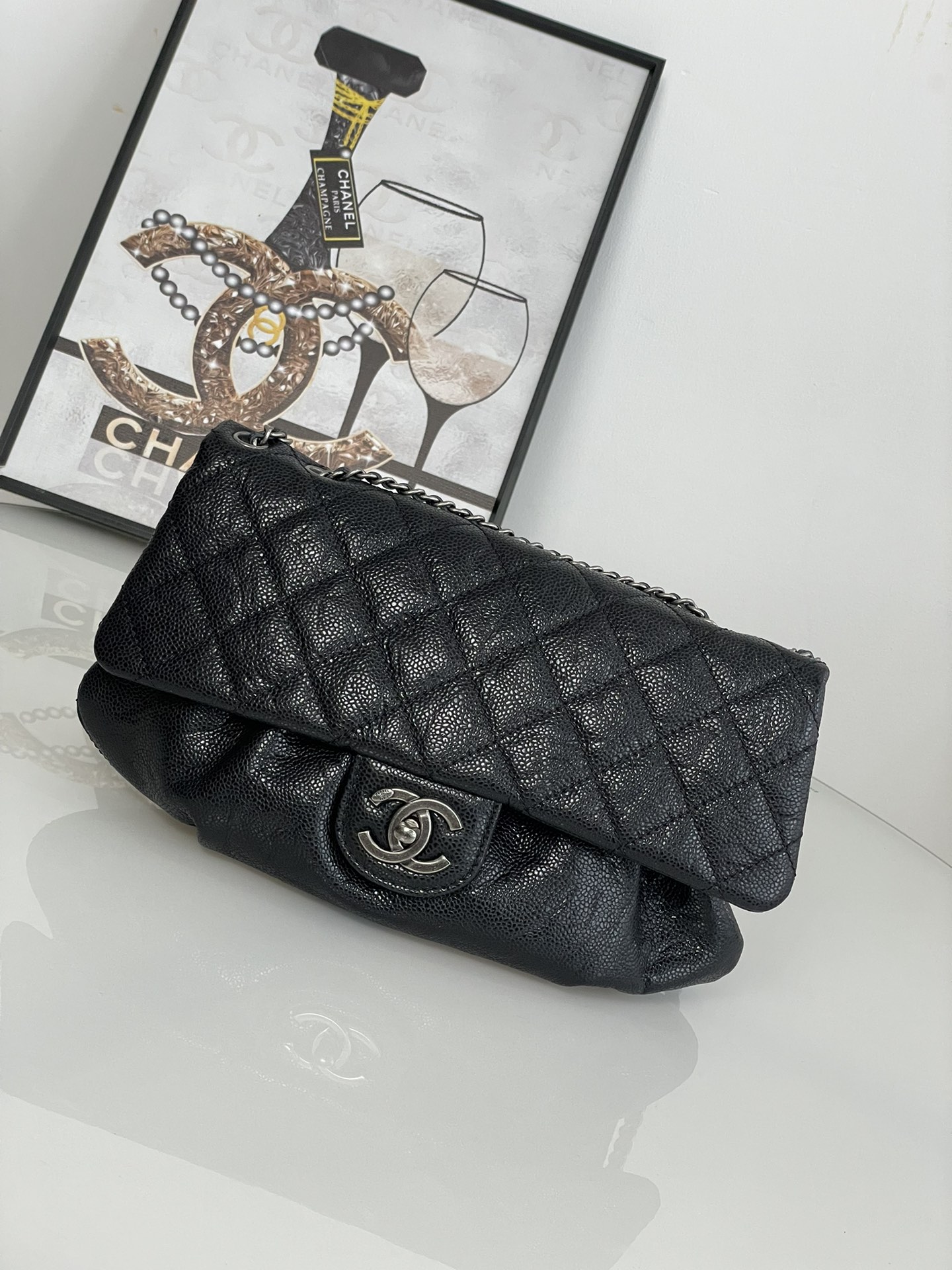 Chanel Borse Crossbody & Borse a Tracolla Nero Vintage