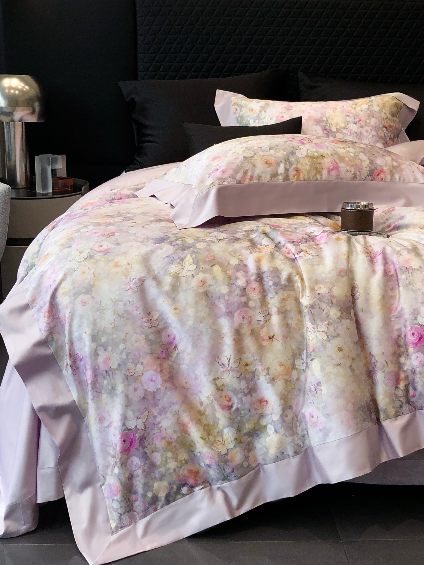 Floral Print Egyptian Cotton Bedding Set - 4 Piece Luxury Bedding Collection 7 i1760280994097 9959 0 5