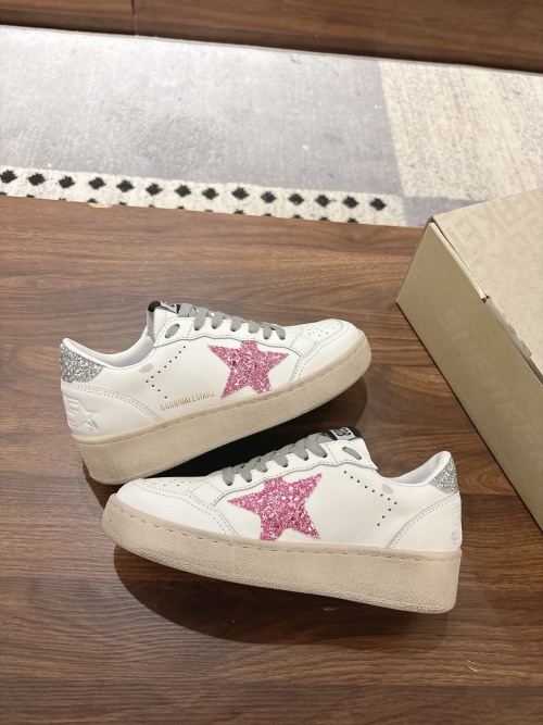 Golden Goose Ball Star 2.0 Glitter Star Leather Sneaker Platform Dirty Shoes 1 Golden Goose Ball Star 2.0 Glitter Star Leather Sneaker Platform Dirty Shoes