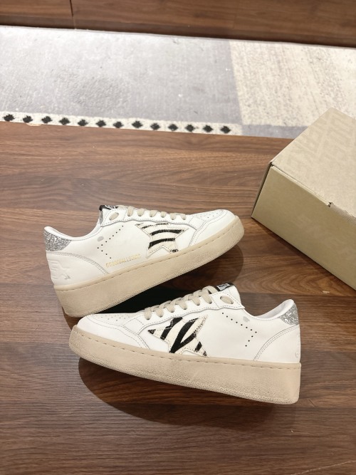 Golden Goose Women's Ball Star 2.0 White Leather Zebra Print Sneakers 1 Golden Goose Women's Ball Star 2.0 White Leather Zebra Print Sneakers