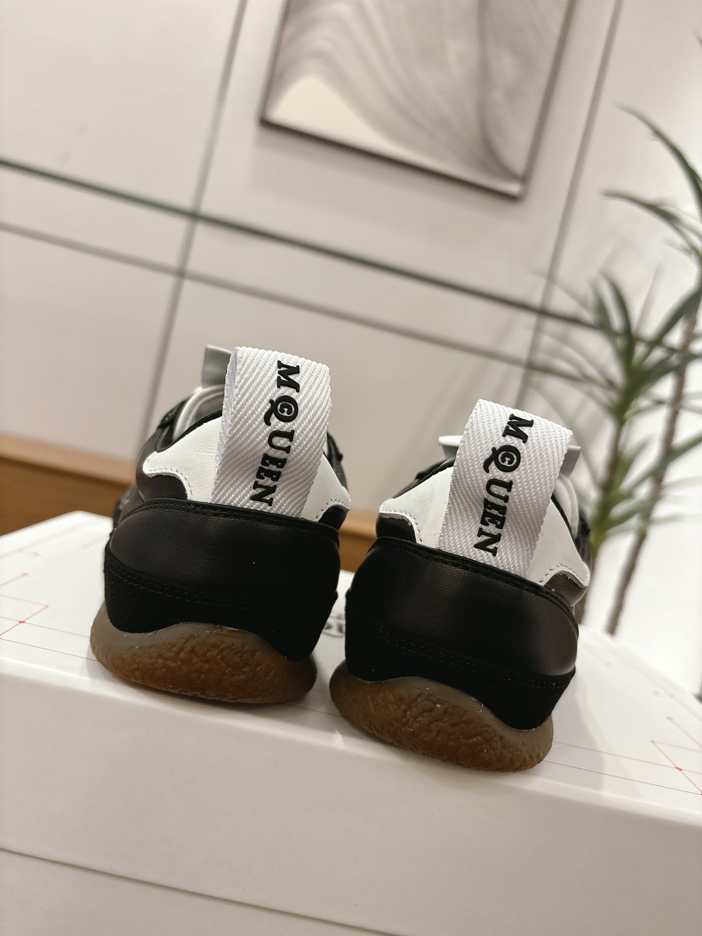Alexander McQueen ALEXANDER MCQUEEN/亚历山大·麦昆 EC1系列 休闲 运动鞋 德训鞋 小白鞋