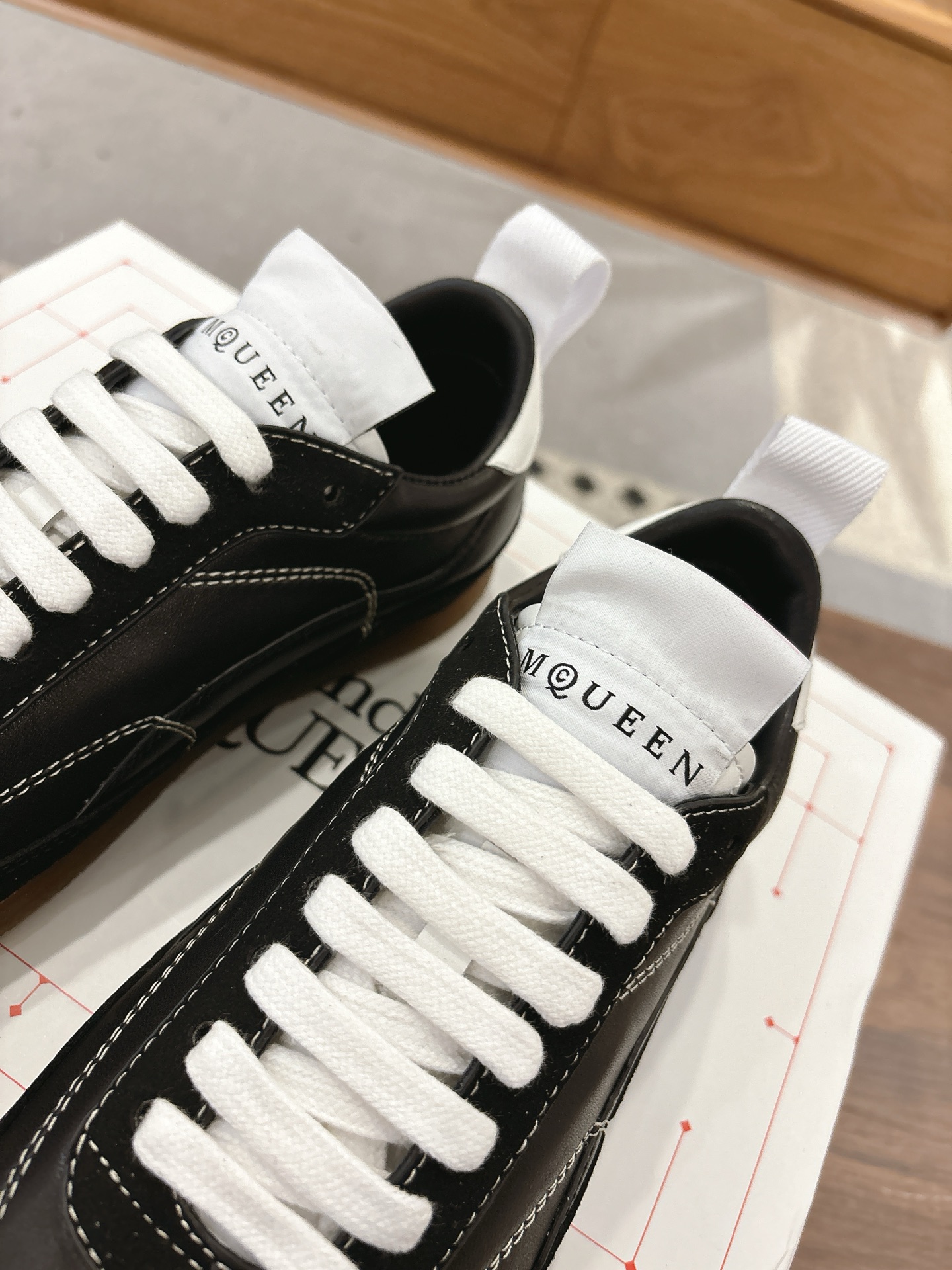 Alexander McQueen ALEXANDER MCQUEEN/亚历山大·麦昆 EC1系列 休闲 运动鞋 德训鞋 小白鞋