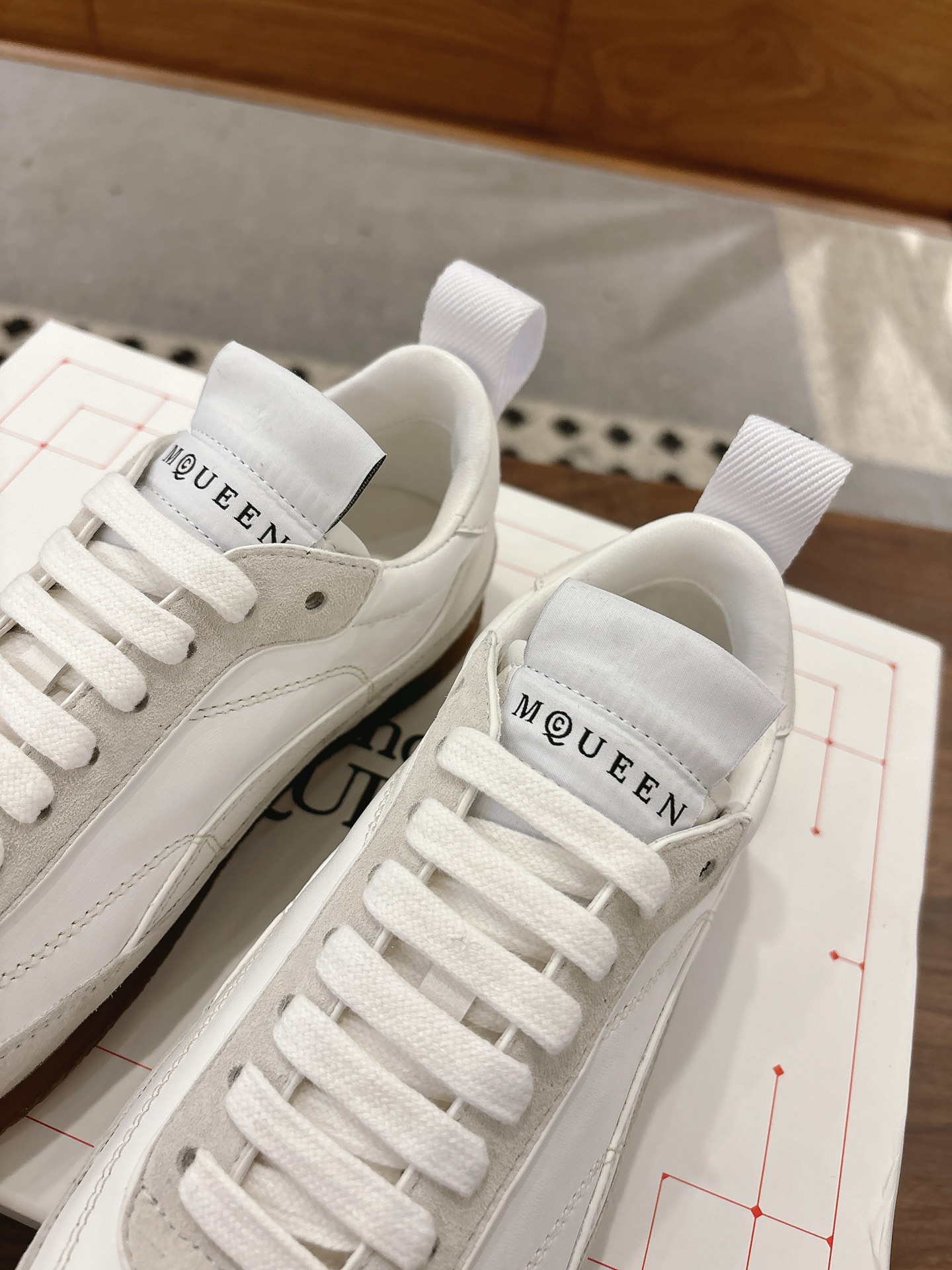 Alexander McQueen ALEXANDER MCQUEEN/亚历山大·麦昆 EC1系列 休闲 运动鞋 德训鞋 小白鞋