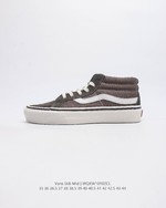 Vans Designer
 Skateboard Shoes Canvas Shoes Unisex Canvas Vintage Mid Tops A1516017