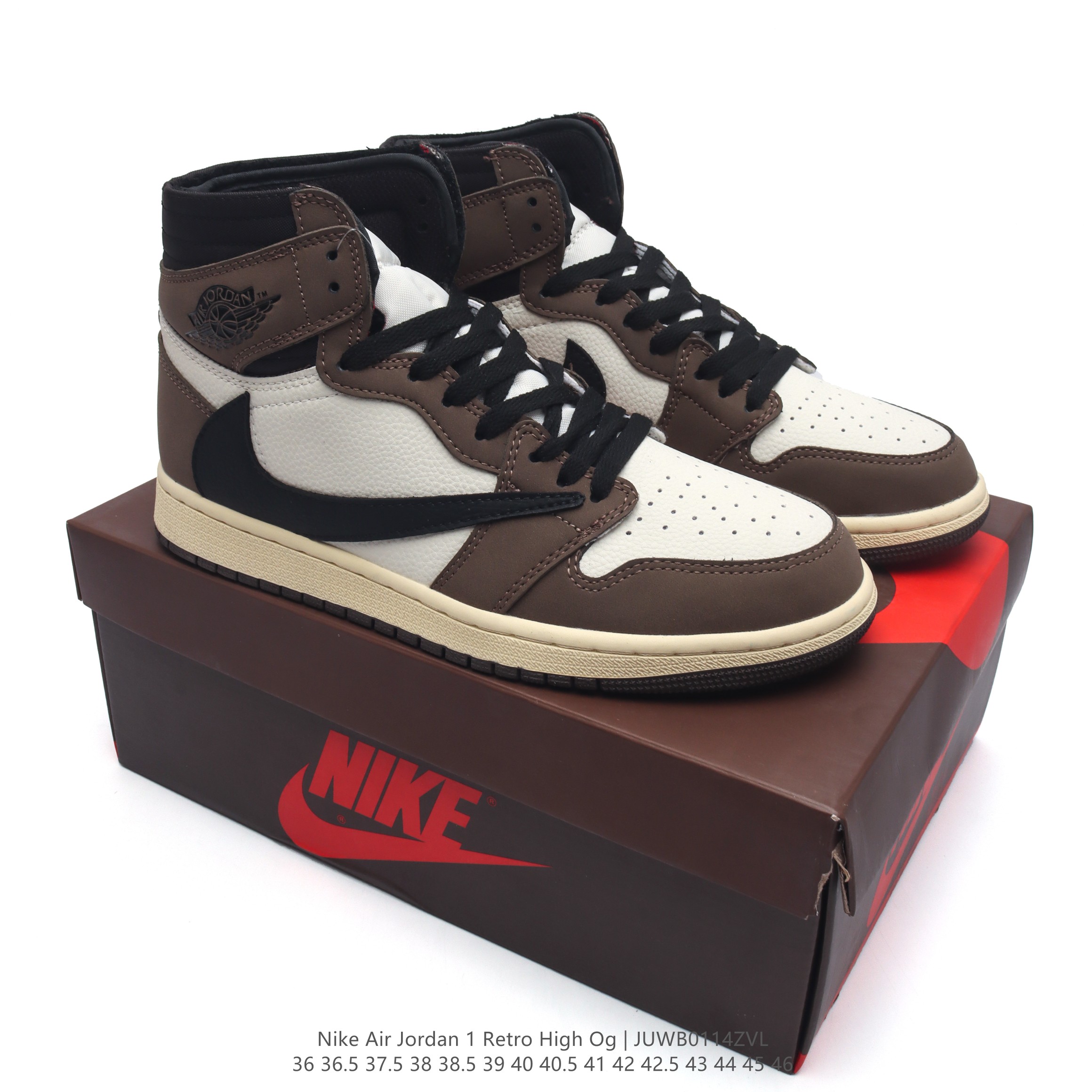 🈴💰140
耐克 乔丹Air Jordan 1 Low AJ1 乔1 乔丹1代aj1 倒钩 低帮复古文化休闲运动篮球鞋。从1985 年面世的元年款汲取设计灵感,采用简洁大方的经典外观,熟悉中带一抹新颖。此款运动鞋采用经典设计,可与不同风格轻松搭配,助你彰显出众风采。鞋底加入内嵌式 Air 缓震技术,营造轻盈缓震体验。天然皮革与合成材质组合鞋面经久耐穿,彰显优质风范。硬质橡胶外底,提供可驾驭多种地面的强劲抓地力。
货号:DH3227-105
码数:36 36.5 37.5 38 38.5 39 40 40.5 41 42 42.5 43 44 45 46
编码:JUWB0114ZVL