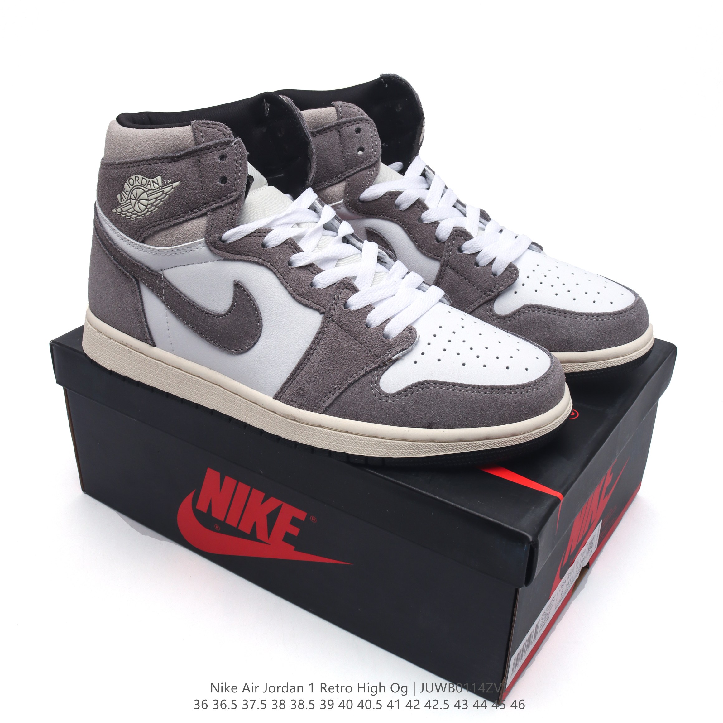 🈴💰140
耐克 乔丹Air Jordan 1 Low AJ1 乔1 乔丹1代aj1 倒钩 低帮复古文化休闲运动篮球鞋。从1985 年面世的元年款汲取设计灵感,采用简洁大方的经典外观,熟悉中带一抹新颖。此款运动鞋采用经典设计,可与不同风格轻松搭配,助你彰显出众风采。鞋底加入内嵌式 Air 缓震技术,营造轻盈缓震体验。天然皮革与合成材质组合鞋面经久耐穿,彰显优质风范。硬质橡胶外底,提供可驾驭多种地面的强劲抓地力。
货号:DH3227-105
码数:36 36.5 37.5 38 38.5 39 40 40.5 41 42 42.5 43 44 45 46
编码:JUWB0114ZVL