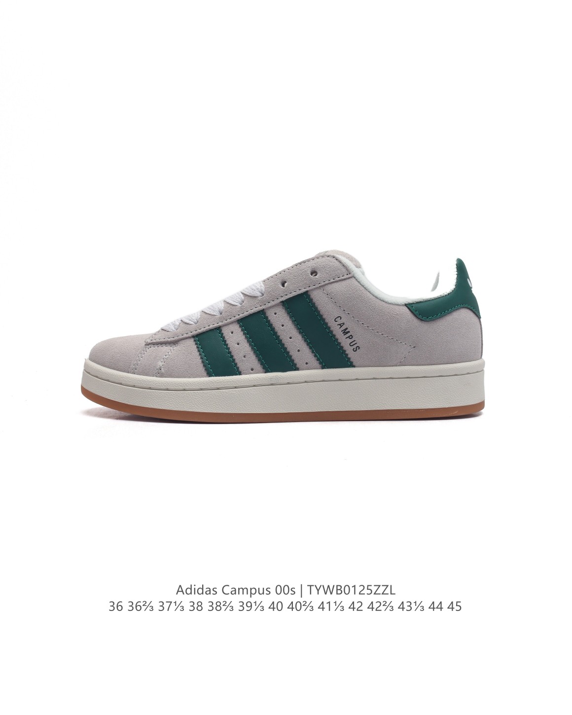 🈴💰150
Adidas阿迪达斯.三叶草CAMPUS 00s 面包鞋复古休闲板鞋。千禧回潮!adidas Campus 00s 经典再现!面包化的campus鞋款在今年受到很多人的喜爱。鞋款整体设计在保有原型设计中经典的三叶草Logo及三条纹设计的同时,放大了整体鞋身、鞋带和三条纹比例。同时鞋身填充棉部分用料扎实、较为厚重,这也使得鞋舌部分不会轻易移位或弯折。同时鞋面切割与走线部分处理十分精细,皮面拼接部分边缘切割也十分整洁,保证了个性化设计的同时做工细致。
类型:男女鞋
货号:HQ8709
码数:36-45含半码
编码:TYWB0125ZZL