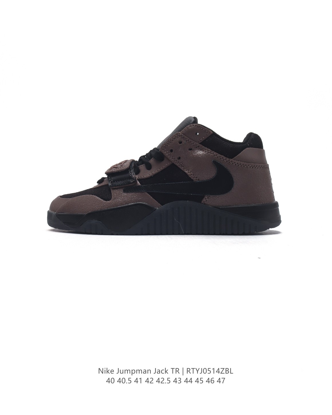 P💰140
【真标】Travis Scott 的 Jordan Jumpman Jack 训练鞋“Taupe Haze”亮相 Nike 耐克 新款JUMPMAN 乔丹缓震运动训练实战篮球球鞋篮球鞋。除了保留了标志性的"倒钩"元素外,还呼应了Cactus Jack音乐品牌的"JACK"爆裂纹鞋底。由于材质的不同,每个配色都拥有相应的设计方案,而其他设计语言都保持了一致。
类型:男女鞋
货号:FZ8117-102
码数:40-47含半码
编码:RTYJ0514ZBL