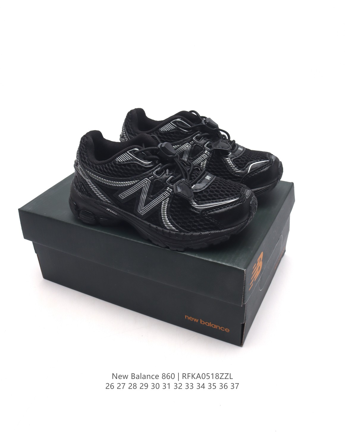 图片[6]-🈴 【童鞋NB 新百伦 New Balance ML860 V2 系列儿童运动鞋 复古老爹风休闲运动慢跑。采用丝光猪巴皮革拼接透气网眼织物鞋面T-Beam大底提供足步弓支撑，保持步态稳定后跟搭载外露缓震胶❗ 类型：儿童鞋 货号： ML860XD 尺码：26-37-选品中心