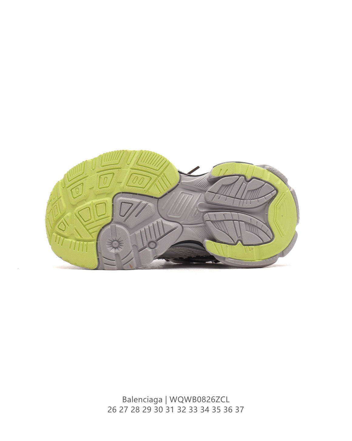 图片[6]-【童鞋新款BALENCIAGA 巴黎世家-Runner 7.0 儿童运动跑步鞋。通过溢胶、做旧、缝线等细节，展示了设计师 Demna 的运动鞋风格，用一双「旧鞋」传递复古感，后侧板、翘起的鞋头，则展示了 Demna 在结构上的未来构想；原装大盒从里到外一切百分百还原官方配置。 尺码：26-37-选品中心