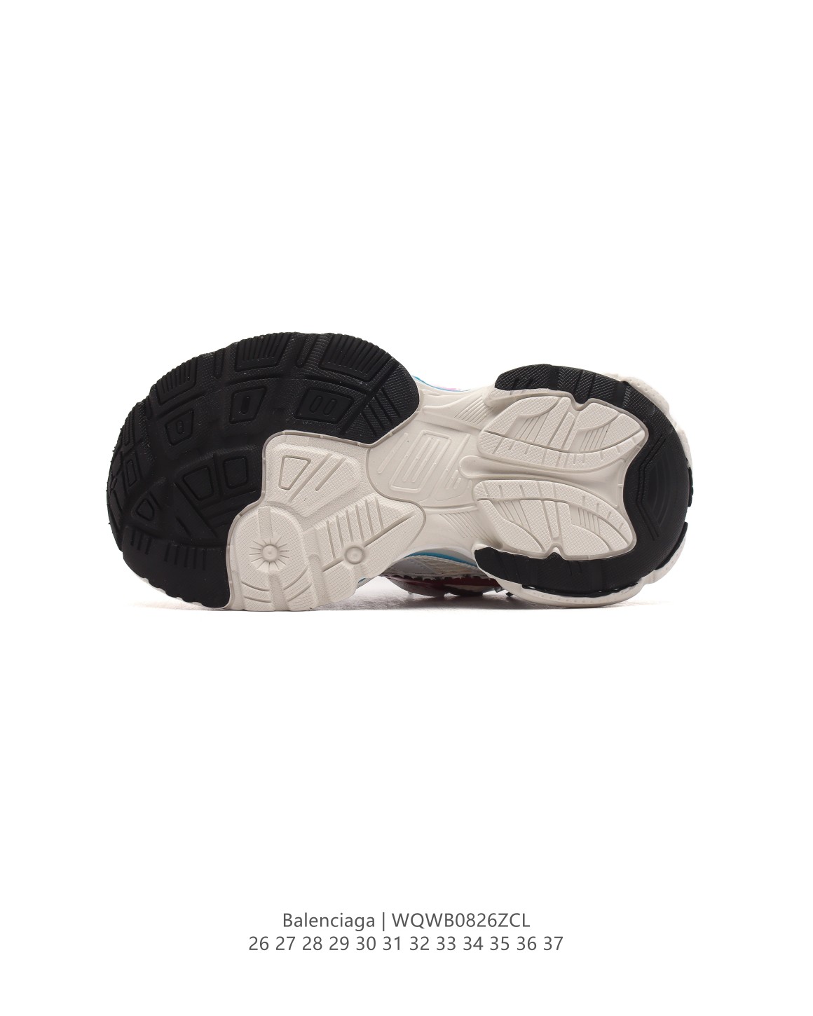 图片[6]-【童鞋新款BALENCIAGA 巴黎世家-Runner 7.0 儿童运动跑步鞋。通过溢胶、做旧、缝线等细节，展示了设计师 Demna 的运动鞋风格，用一双「旧鞋」传递复古感，后侧板、翘起的鞋头，则展示了 Demna 在结构上的未来构想；原装大盒从里到外一切百分百还原官方配置。 尺码：26-37-选品中心