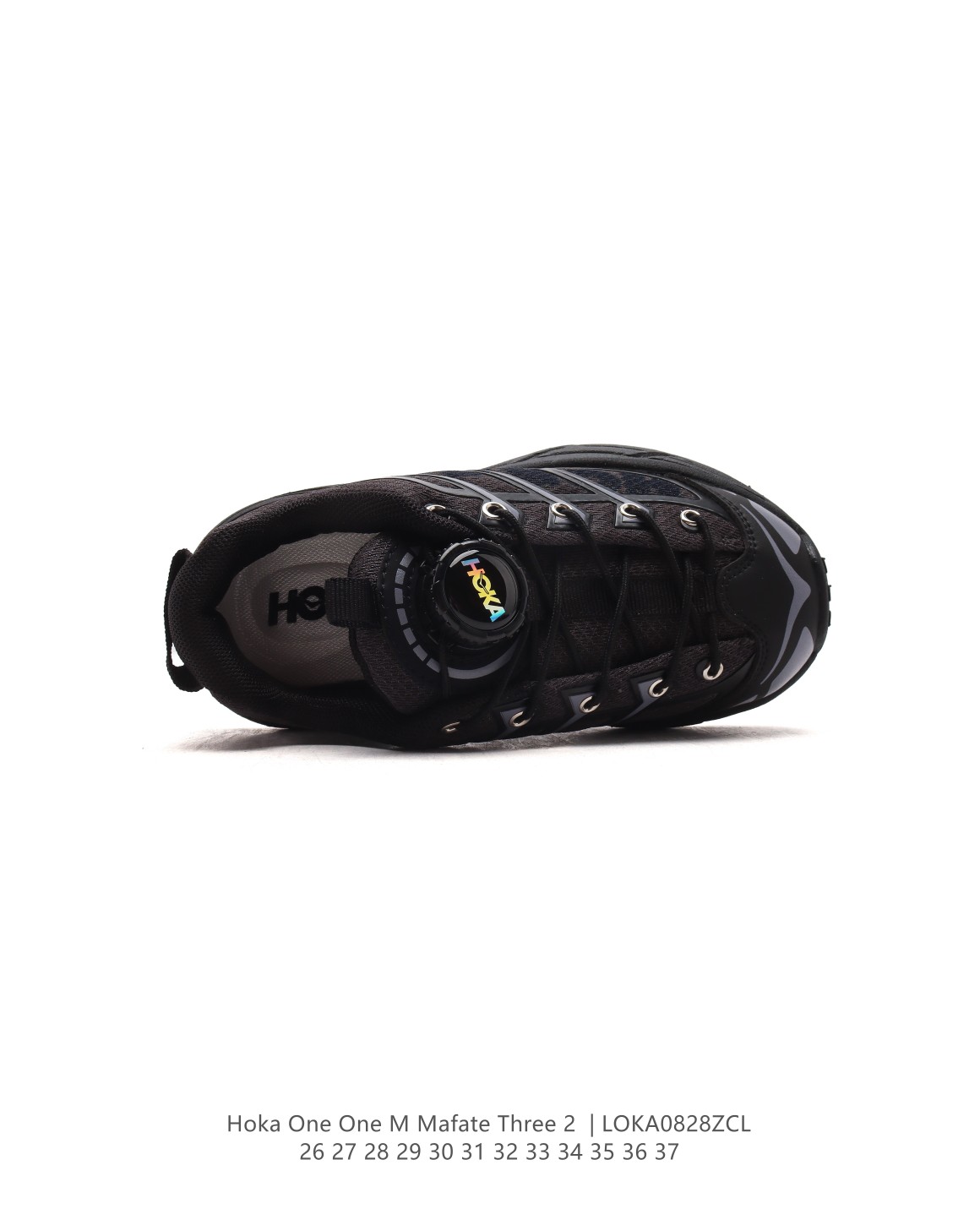 图片[4]-【童鞋HOKA ONE ONE Mafate Three 2 儿童跑步鞋 越野跑新配色！采用 Mafate Speed 2 缓冲性良好的底部单元，搭载有快速系带系统、模压 EVA 中底和 Vibram megragrip 外底。应用透气网布制成，同时搭配同色系热熔覆盖层。同时，Mafate THREE2 还融合了 HOKA 两代经典标志的特征，最终呈现既展现了外观的复古性，又彰显了适合全地形的现代构造。 尺码：26-37-选品中心