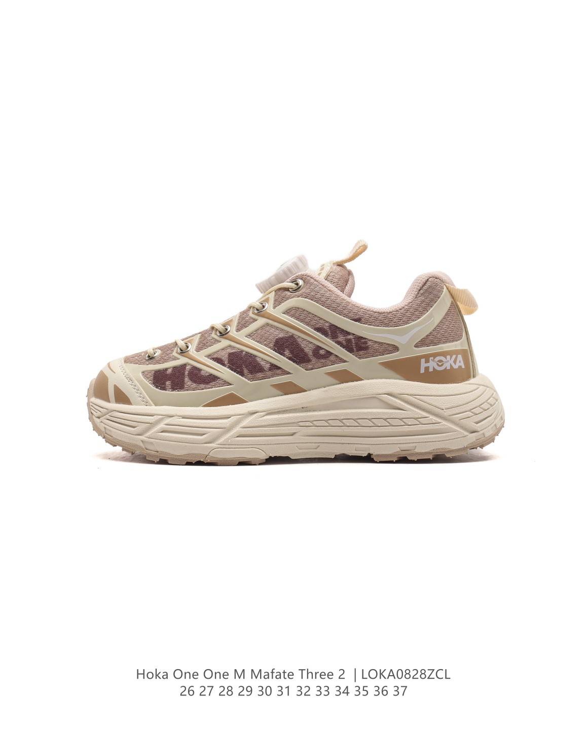 【童鞋HOKA ONE ONE Mafate Three 2 儿童跑步鞋 越野跑新配色！采用 Mafate Speed 2 缓冲性良好的底部单元，搭载有快速系带系统、模压 EVA 中底和 Vibram megragrip 外底。应用透气网布制成，同时搭配同色系热熔覆盖层。同时，Mafate THREE2 还融合了 HOKA 两代经典标志的特征，最终呈现既展现了外观的复古性，又彰显了适合全地形的现代构造。 尺码：26-37-选品中心