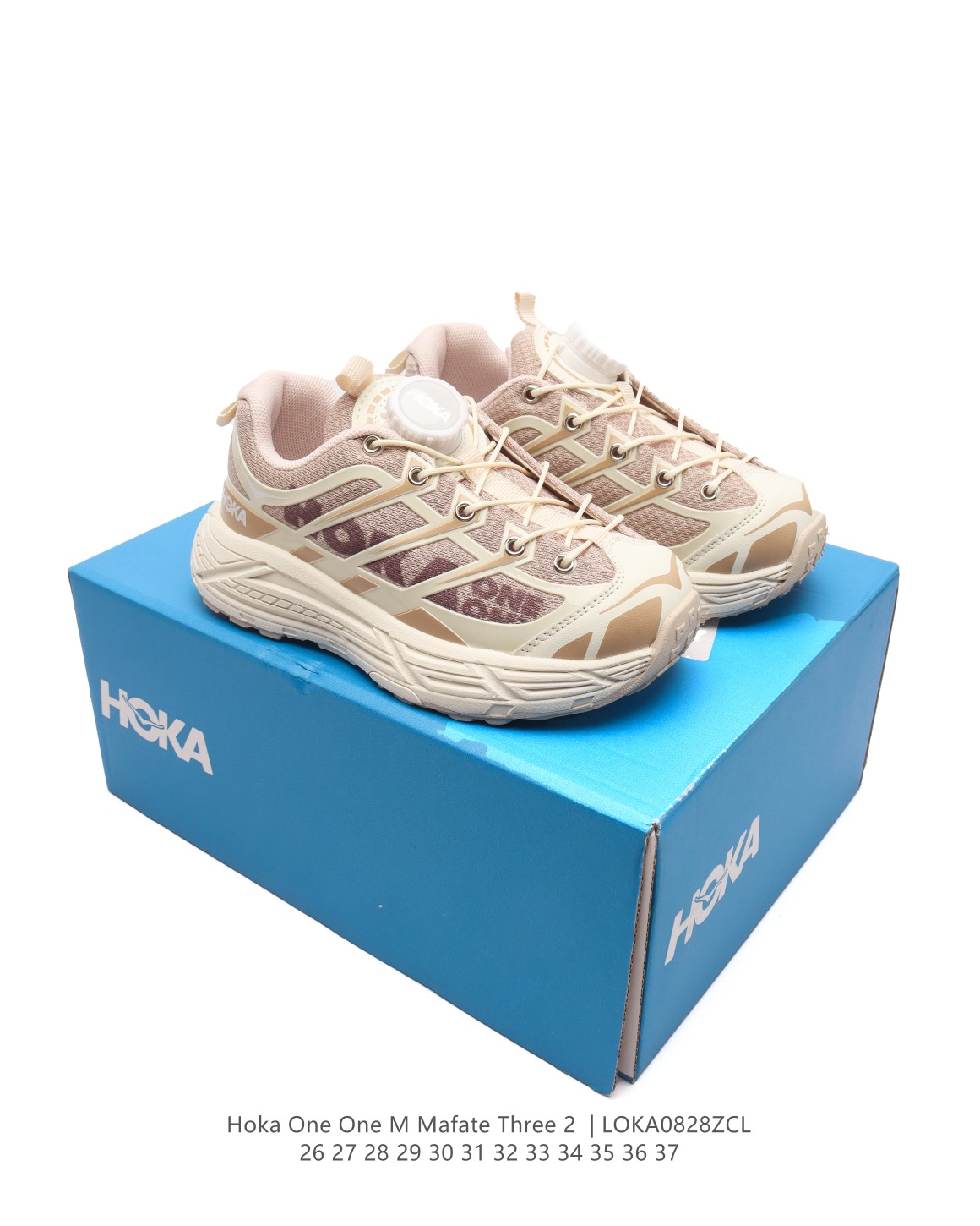 图片[9]-【童鞋HOKA ONE ONE Mafate Three 2 儿童跑步鞋 越野跑新配色！采用 Mafate Speed 2 缓冲性良好的底部单元，搭载有快速系带系统、模压 EVA 中底和 Vibram megragrip 外底。应用透气网布制成，同时搭配同色系热熔覆盖层。同时，Mafate THREE2 还融合了 HOKA 两代经典标志的特征，最终呈现既展现了外观的复古性，又彰显了适合全地形的现代构造。 尺码：26-37-选品中心