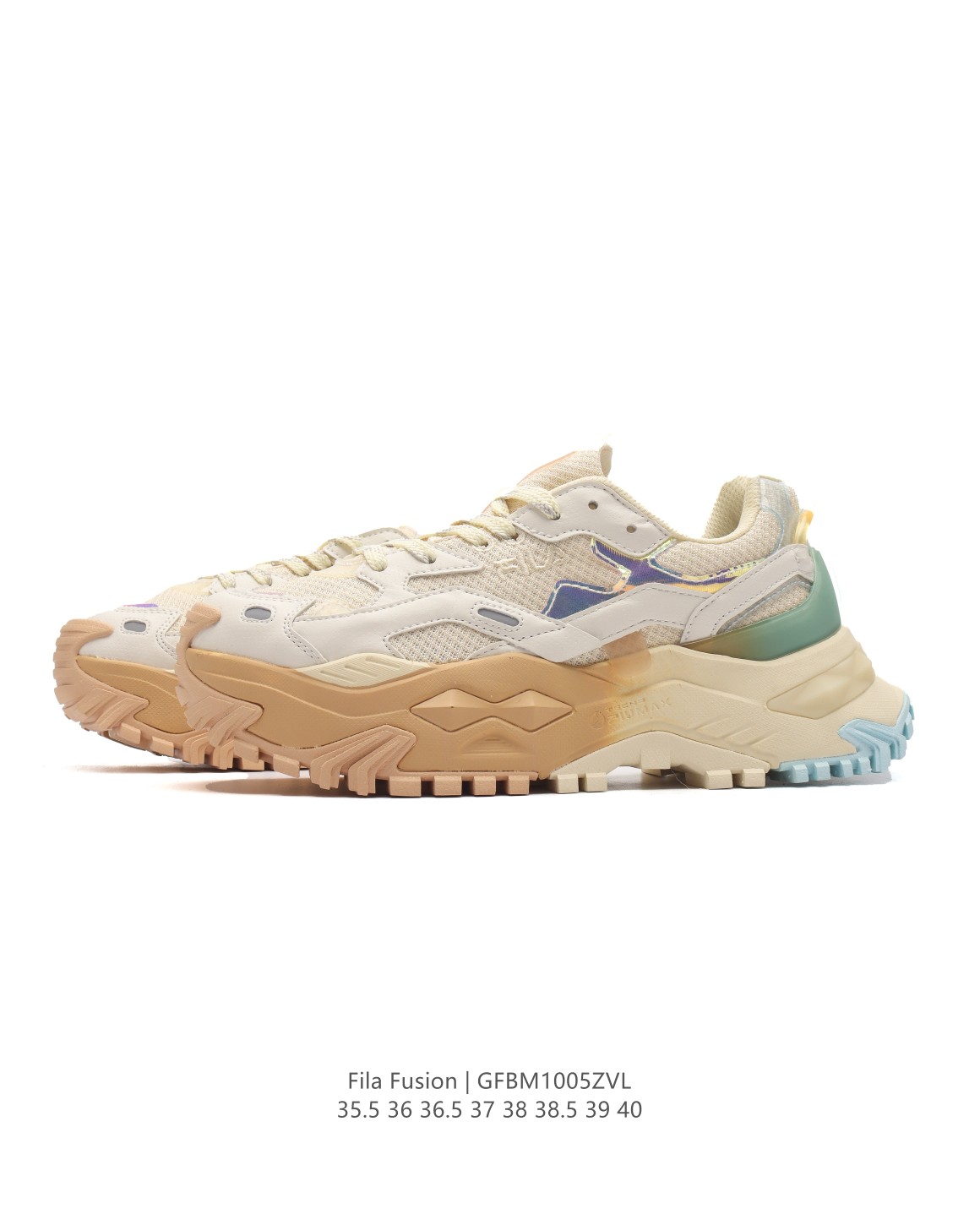 FILA Fusion: Italian Classic Sports Brand with Comfortable Air Sole Shoes. - 图片 2