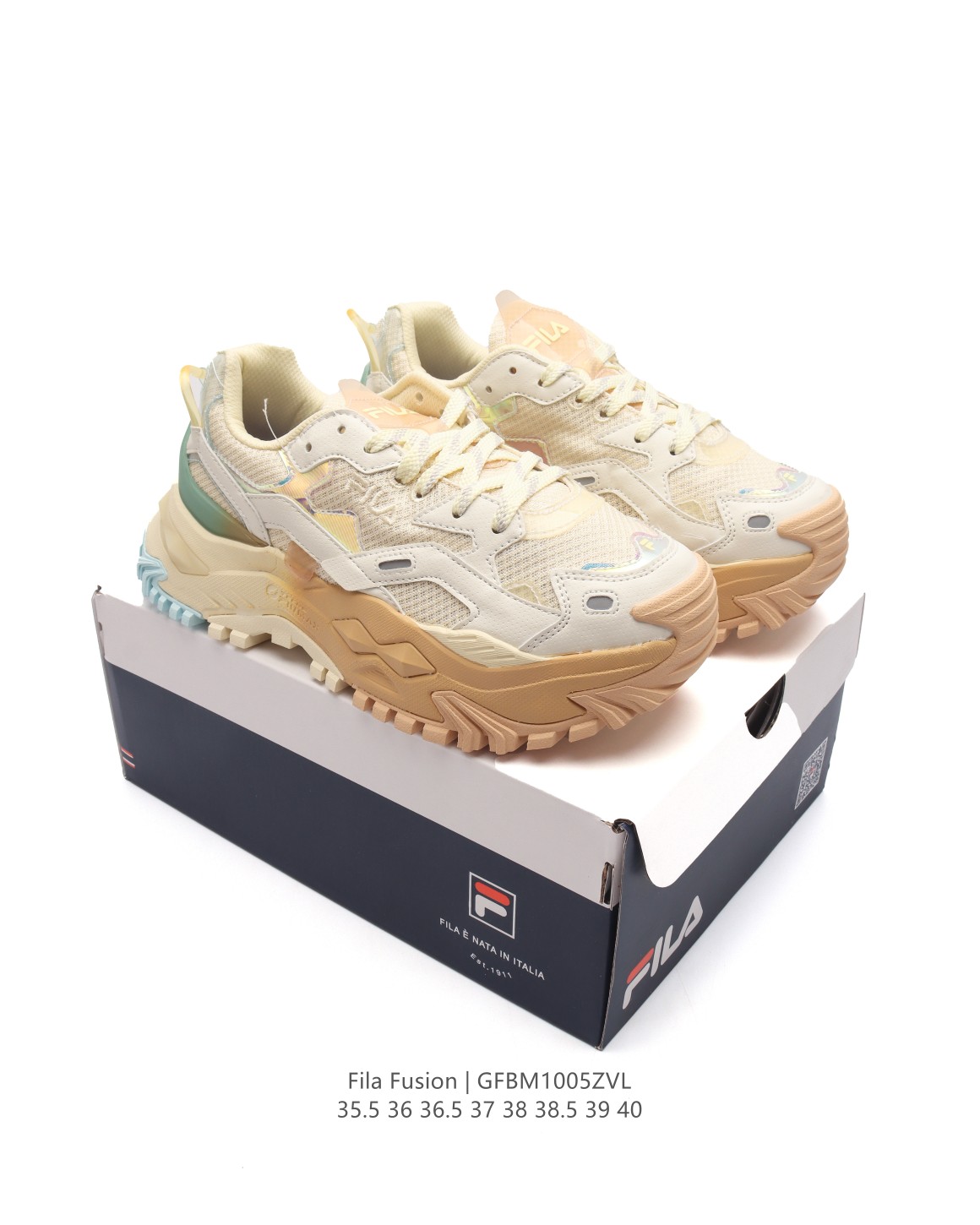 FILA Fusion: Italian Classic Sports Brand with Comfortable Air Sole Shoes. - 图片 9